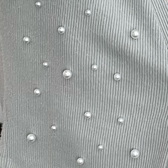 Zara cropped beaded sweater - Picture 4 of 4